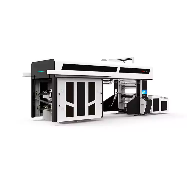 Mesin Cetak Flexo Plastik Flexographic 4-8 Warna