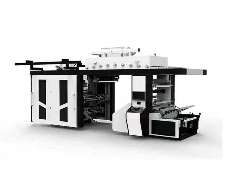 4 Warna Kesan Sentral Flexographic Press