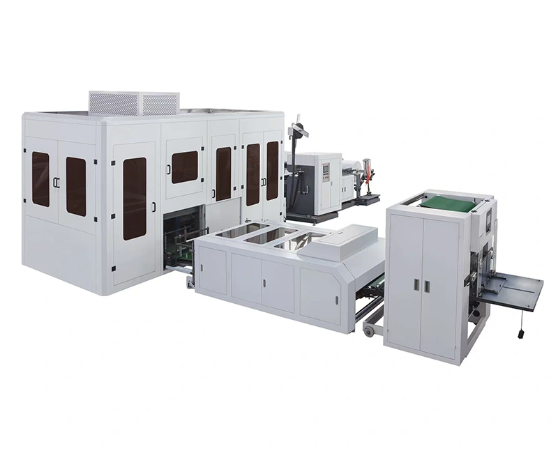 Mesin Pembuat Tas Tipe D-Cut dan Kotak Non-anyaman Ultrasonik